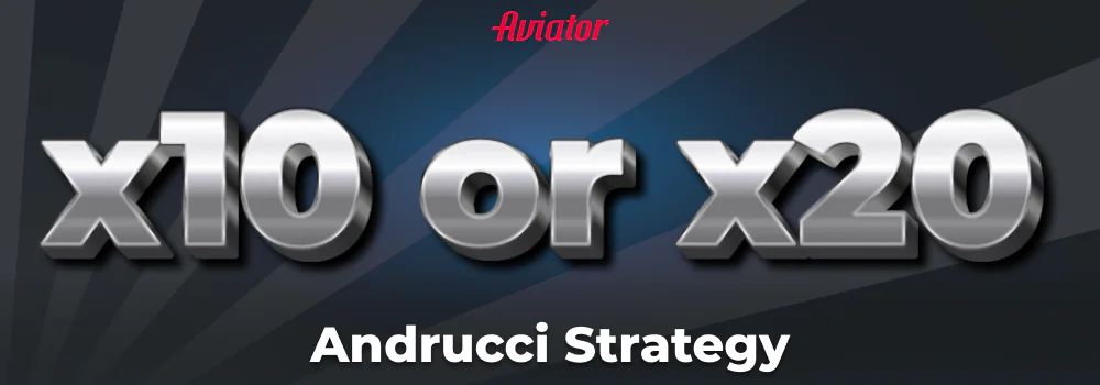 Andrucci Strategy for Aviator